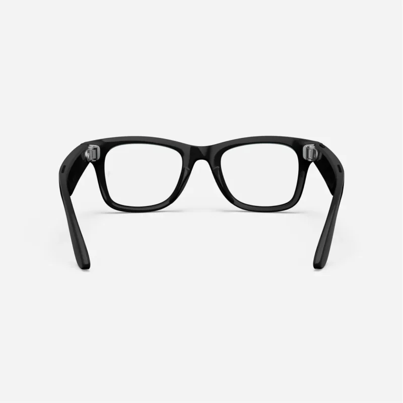 Ray-Ban Meta  wayfarer shiny black clear - Image 5
