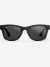 Ray-Ban Meta wayfarer matte black graphite polar gradient